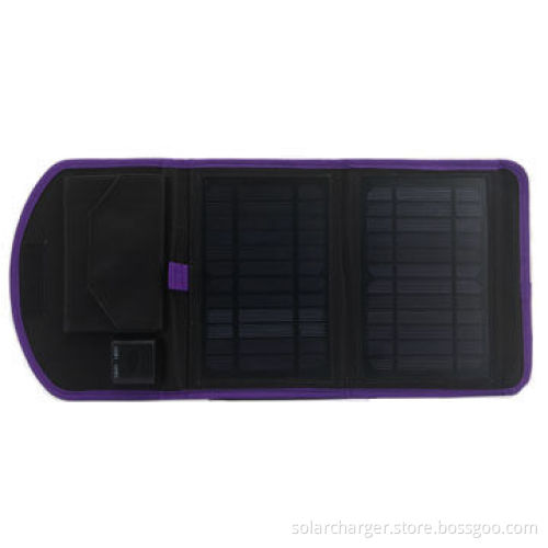 Foldable solar charge